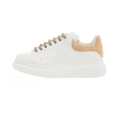 (W) Alexander McQueen Oversized Sneaker 'White Camel'