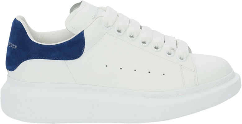 Buy Women Alexander McQueen Oversized Sneaker White Paris Blue 462214 WHGP7 9086 Novelship