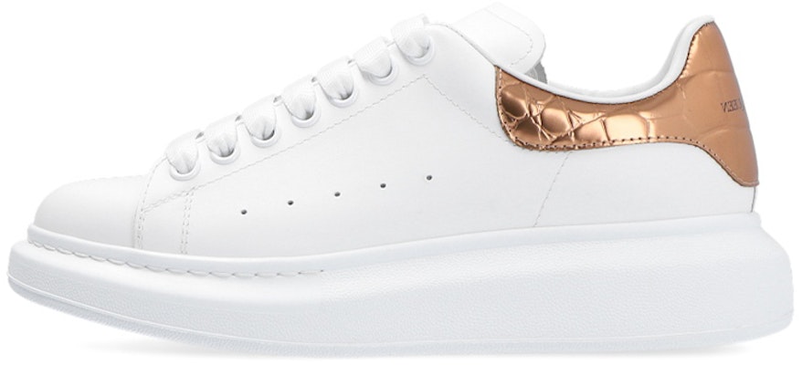 (W) 알렉산더 맥퀸 오버사이즈 스니커즈 '화이트 브론즈 골드' 553770-WHYBQ-9053 Buy (W) 알렉산더 맥퀸 오버사이즈 스니커즈 '화이트 브론즈 골드' 553770-WHYBQ-9053