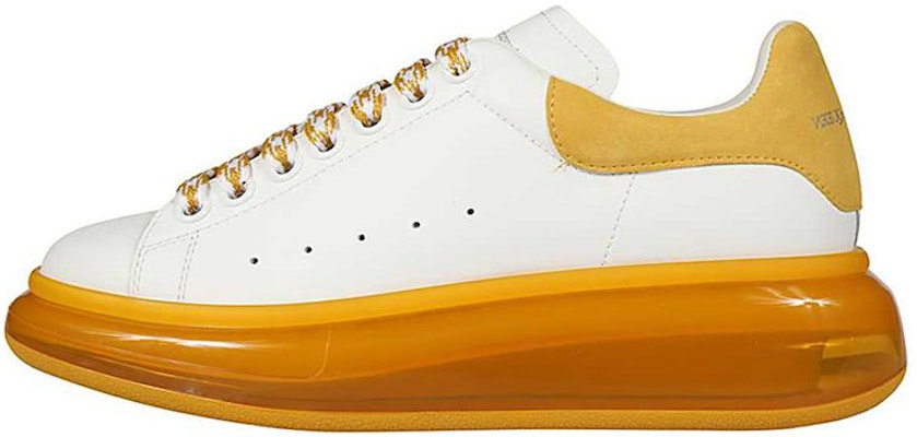 (W) Alexander McQueen Sneaker Sederhana 'Putih Kuning' 611698WHXMA9718 Buy (W) Alexander McQueen Sneaker Sederhana 'Putih Kuning' 611698WHXMA9718