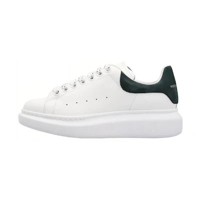 (W) Alexander McQueen Oversized Sneaker 'White Dark Green'
