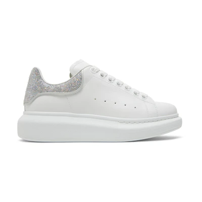 (W) Alexander McQueen Oversized Sneaker 'White Holographic'