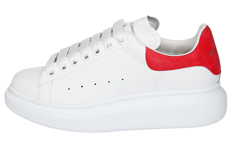 Buy (W) Zapatillas Alexander McQueen Oversized 'Cola Roja Blanca' 553770WHGP79097