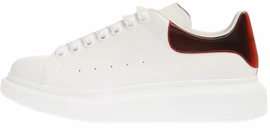 (Women) Alexander McQueen Oversized Sneaker 'White Lust Red' 553770WHXMW9676 (Women) Alexander McQueen Oversized Sneaker 'White Lust Red' 553770WHXMW9676
