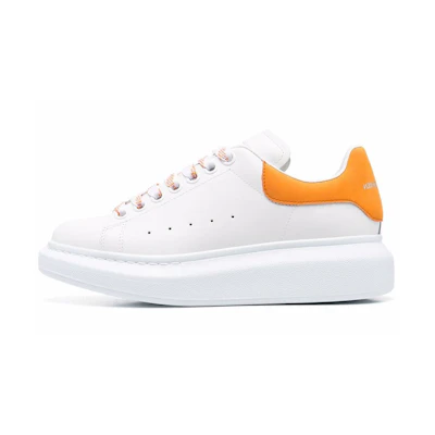 (W) Alexander McQueen Oversized Sneaker 'White Orange'