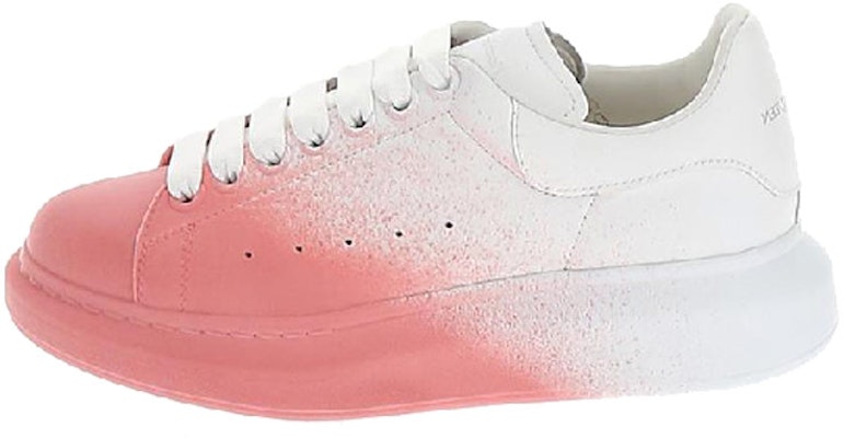 (W) 알렉산더 맥퀸 오버사이즈 스니커즈 '화이트 핑크' 586388-WHWM1-9307 Buy (W) 알렉산더 맥퀸 오버사이즈 스니커즈 '화이트 핑크' 586388-WHWM1-9307