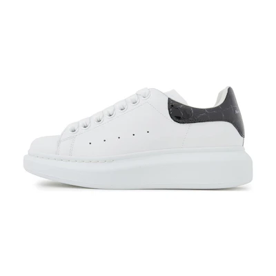 (W) Alexander McQueen Oversized Sneaker 'White Black'