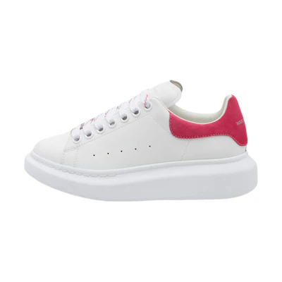 (W) Alexander McQueen Oversized Sneaker 'White Halo Pink'