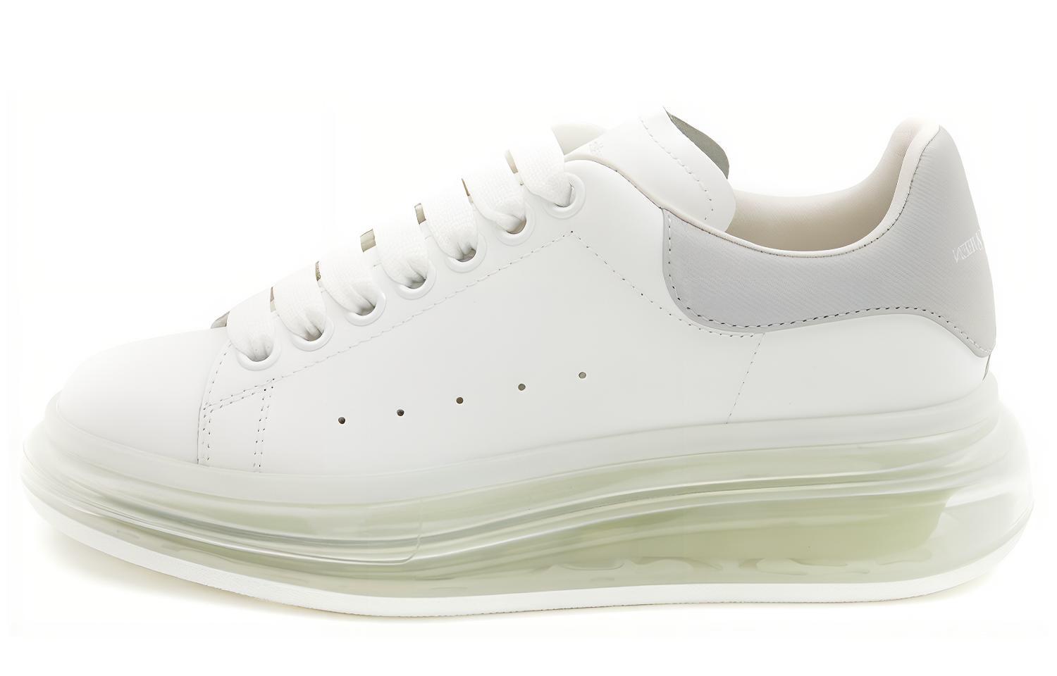 Buy (W) Alexander McQueen Sneakers 'Putih Silver' Berjantina Besar 666892-WIA4T-9058