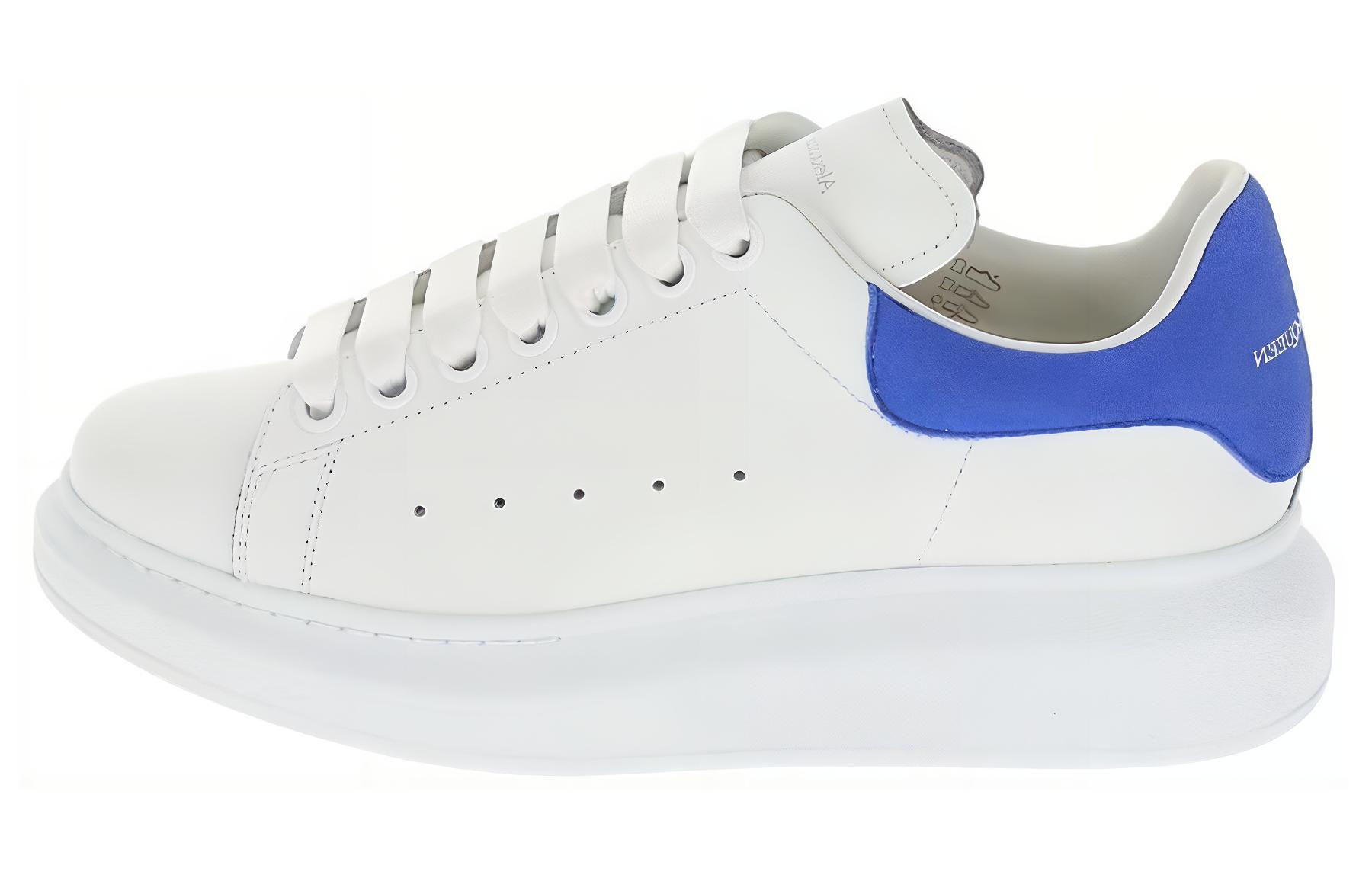 Buy (W) Alexander McQueen Oversized Sneaker 'Putih Biru Elektrik' 553770-WHGP7-9255