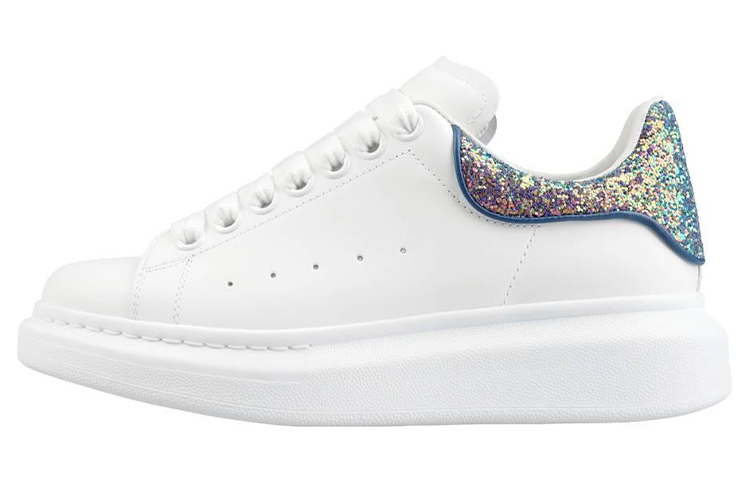 Buy (W) Alexander McQueen Oversized Sneaker 'Putih Glitter' 558945-WICG5-9994