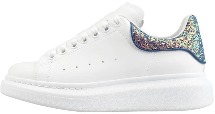 (W) Alexander McQueen Oversized Sneaker 'Putih Glitter' 558945-WICG5-9994 Buy (W) Alexander McQueen Oversized Sneaker 'Putih Glitter' 558945-WICG5-9994