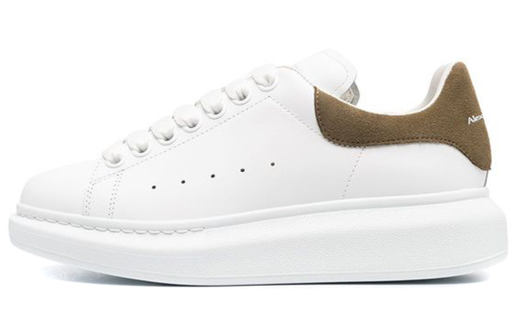 Buy (W) 亚历山大麦昆厚底运动鞋 '白色新卡其' 553770-WHGP7-9256