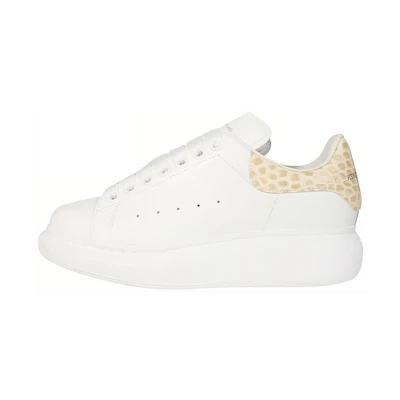 (W) Alexander McQueen Oversized Sneaker 'White Sand'