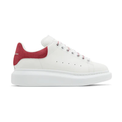 (W) Alexander McQueen Oversized Sneaker 'White Cherry'