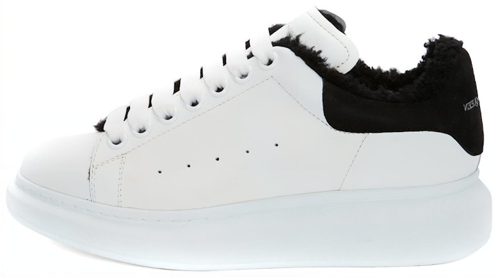 (W) Zapatillas Alexander McQueen Oversized 'Blanco Negro' 609650WIAFJ9061 Buy (W) Zapatillas Alexander McQueen Oversized 'Blanco Negro' 609650WIAFJ9061