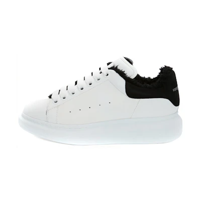 (W) Alexander McQueen Oversized Sneaker 'White Black'
