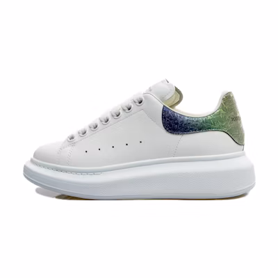 (W) Alexander McQueen Oversized Sneaker 'White Opalescent'