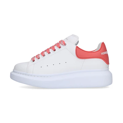(W) Alexander McQueen Oversized Sneaker 'White Coral'