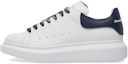 Buy (W) Alexander McQueen Oversized Sneaker 'Putih Biru Dakwat' 621056-WHXMT-9164