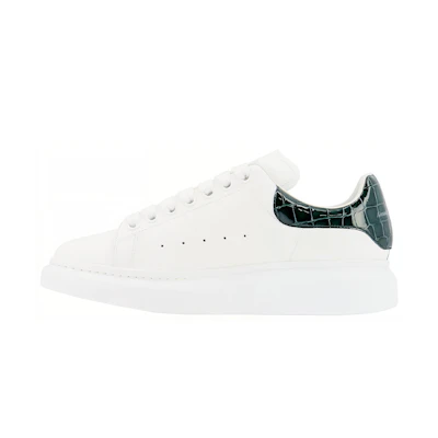 (W) Alexander McQueen Oversized Sneaker 'White Green'