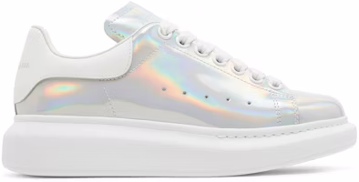 (Women) Alexander McQueen Oversized Sneaker 'White Iridescent' 718139-WICT1-9000 (Women) Alexander McQueen Oversized Sneaker 'White Iridescent' 718139-WICT1-9000