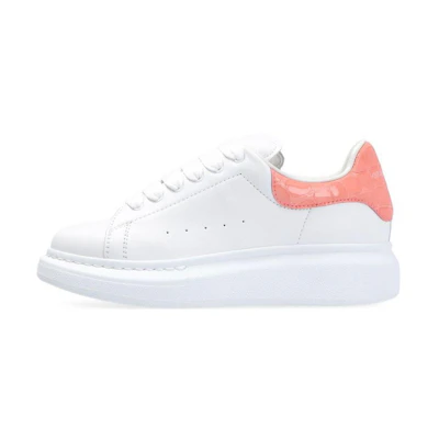 (W) Alexander McQueen Oversized Sneaker 'White Peach'