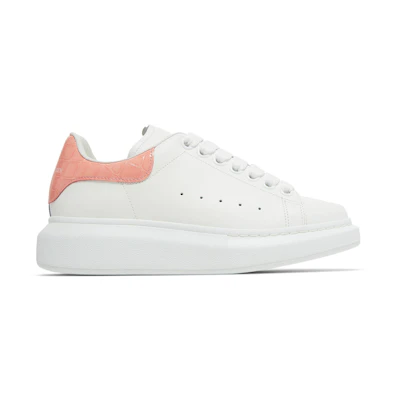 (W) Alexander McQueen Oversized Sneaker 'White Pastel Pink'