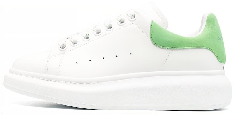 (W) Alexander McQueen Oversized Sneaker 'Putih Hijau Asid' 718139-WHGP7-8964 Buy (W) Alexander McQueen Oversized Sneaker 'Putih Hijau Asid' 718139-WHGP7-8964