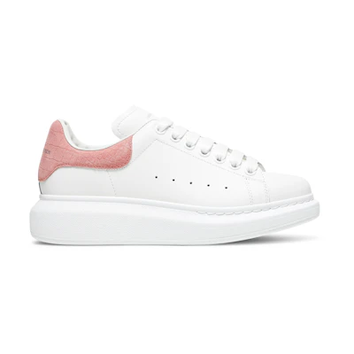 (W) Alexander McQueen Oversized Sneaker 'White Rose Quartz'