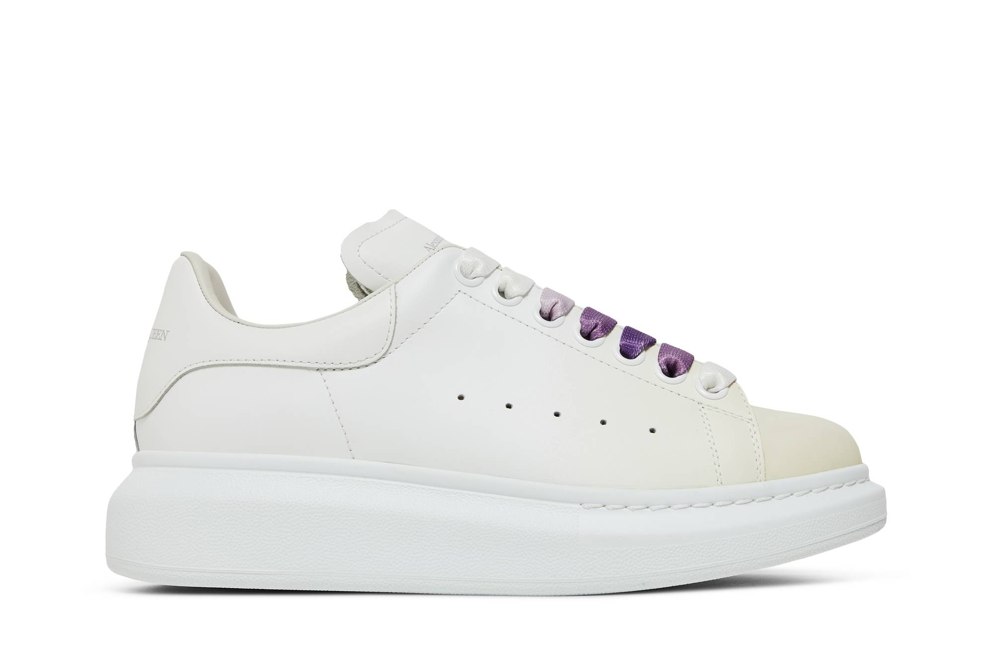 Buy (W) Alexander McQueen Oversized Sneaker 'Putih Violet' 650791-WHZ4N-9104