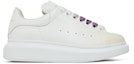 Buy (W) Alexander McQueen Oversized Sneaker 'Putih Violet' 650791-WHZ4N-9104