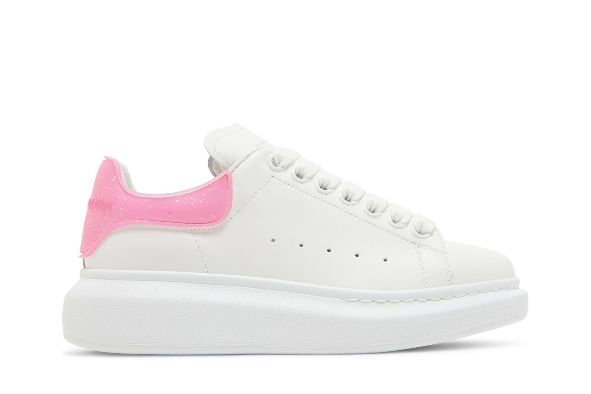 (Women) Alexander McQueen Oversized Sneaker 'White Bright Pink' 718157-WIAF1-9753