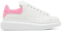 Buy (W) Zapatillas Alexander McQueen Oversized 'Blanco Rosa Brillante' 718157-WIAF1-9753