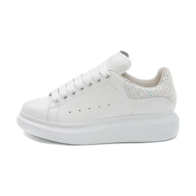 (W) Alexander McQueen Oversized Sneaker 'White Iridescent'