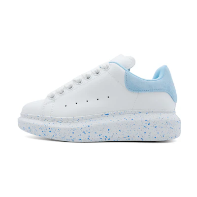 (W) Alexander McQueen Oversized Sneaker 'White Aquamarina'