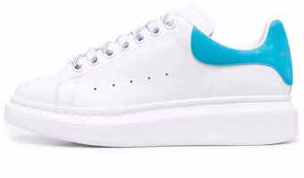 (Women) Alexander McQueen Oversized Sneaker 'White Blue' 553770-WHGP7-9761 (Women) Alexander McQueen Oversized Sneaker 'White Blue' 553770-WHGP7-9761