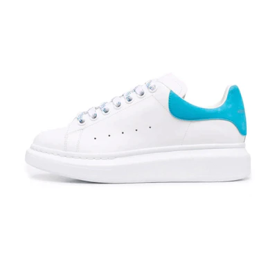 (W) Alexander McQueen Oversized Sneaker 'White Blue'