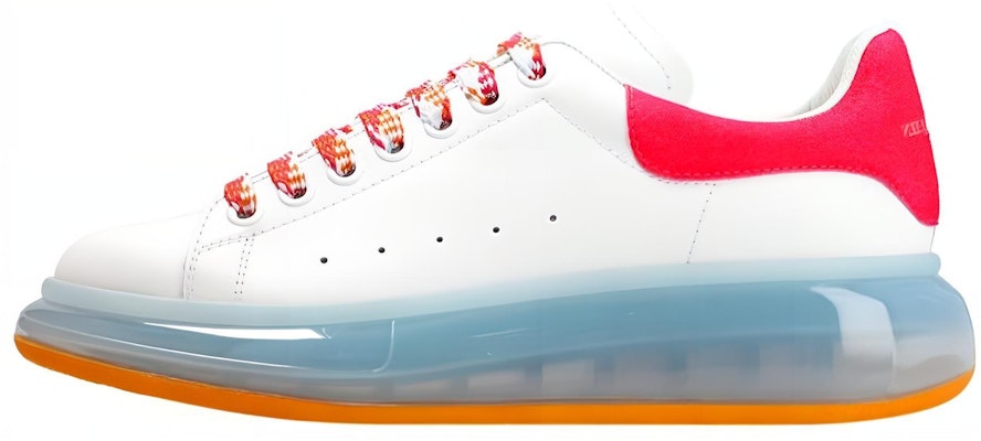 (W) 알렉산더 맥퀸 오버사이즈 스니커즈 '화이트 핑크' 611698-WHXMA-9478 Buy (W) 알렉산더 맥퀸 오버사이즈 스니커즈 '화이트 핑크' 611698-WHXMA-9478