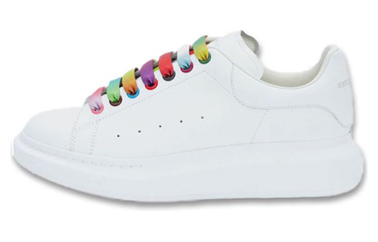 Buy (W) アレキサンダー・マックイーン オーバーサイズスニーカー 白/マルチ 553770WHX9P9035