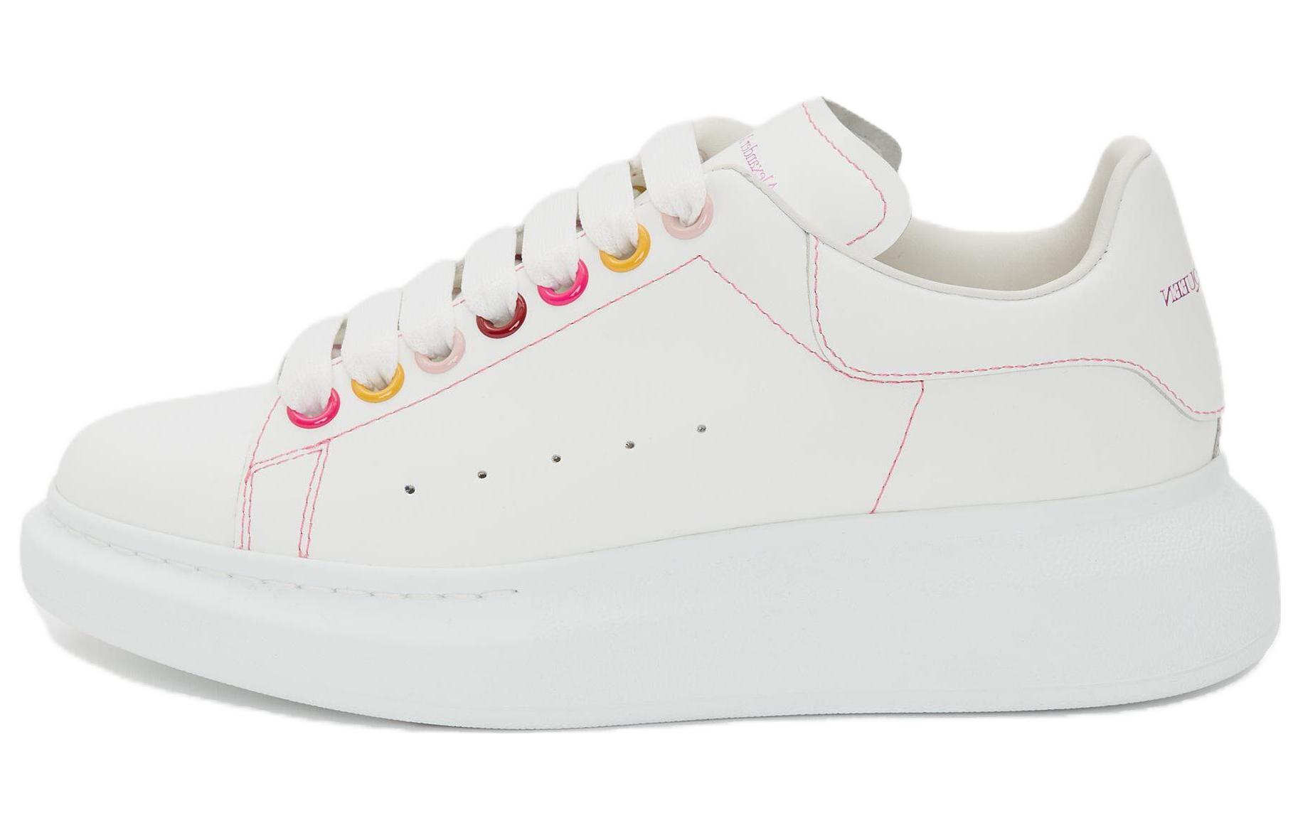 (W) Alexander McQueen Oversized Sneaker 'White Rainbow'