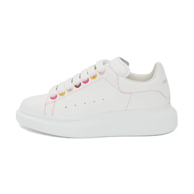 (W) Alexander McQueen Oversized Sneaker 'White Rainbow'