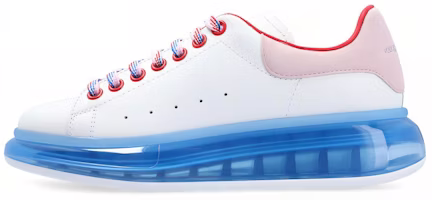 (Women) Alexander McQueen Oversized Sneaker 'White Blue' 611698-WHXMA-9623 (Women) Alexander McQueen Oversized Sneaker 'White Blue' 611698-WHXMA-9623