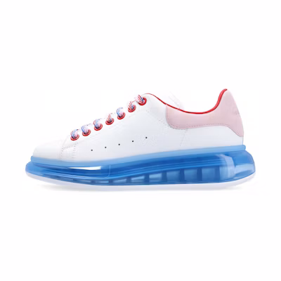 (W) Alexander McQueen Oversized Sneaker 'White Blue'