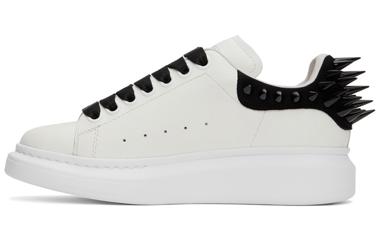 Buy (W) Alexander McQueen Sepatu Oversized 'Putih Hitam' 676706-WIAFL-9061
