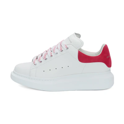 (W) Alexander McQueen Oversized Sneaker 'White Peony Pink'