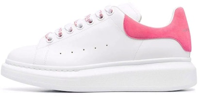 (Women) Alexander McQueen Oversized Sneaker 'White Peony Pink' 553770-WHGP7-9444/553770WHGP79757/553770-WHGP7-9757 (Women) Alexander McQueen Oversized Sneaker 'White Peony Pink' 553770-WHGP7-9444/553770WHGP79757/553770-WHGP7-9757