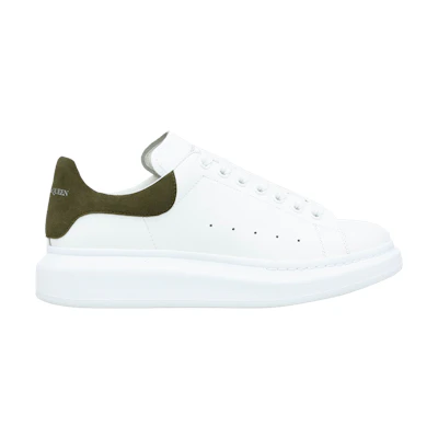 (W) Alexander McQueen Oversized Sneaker 'White Khaki'