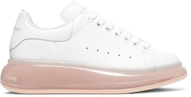 (Women) Alexander McQueen Oversized Sneaker 'White Rose Gold' 611698-WHYBY-9053 (Women) Alexander McQueen Oversized Sneaker 'White Rose Gold' 611698-WHYBY-9053
