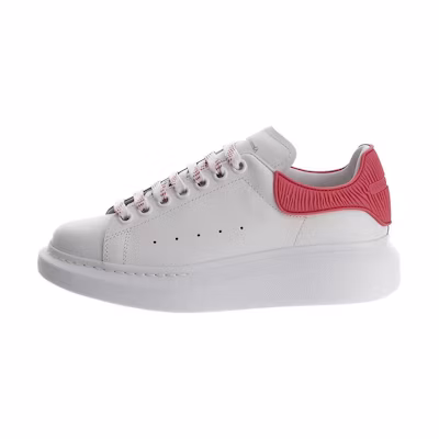 (W) Alexander McQueen Oversized Sneaker 'White Pink Zebra'